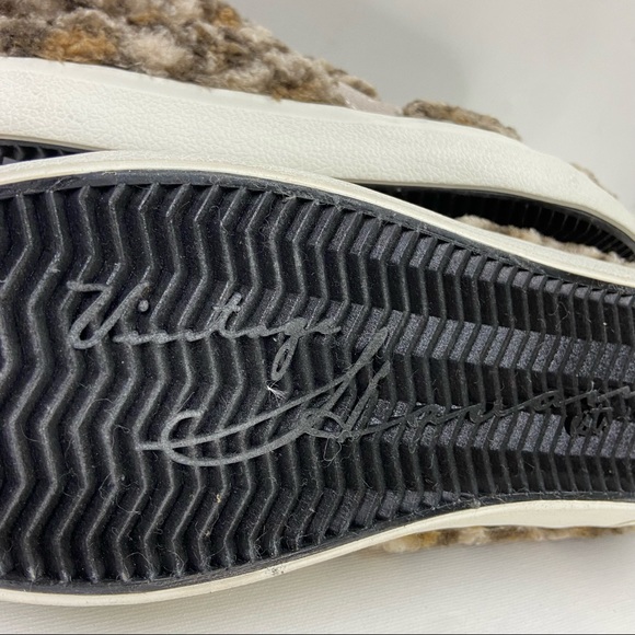 Vintage Havana faux snakeskin sherpa mules, 8.5 - Picture 11 of 14